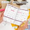 Clever Fox Planner 2nd Edition – Colorful Weekly & Monthly Goal Planner, Time Management & Productivity Organizer, Undated, A5 (White)
