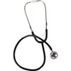 Mabis 75-432-025 Caliber Series Pediatric Stethoscope, Non-Chill Ring, Lightweight, Black