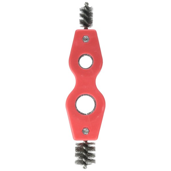 Oatey 31407 4 in 1, 2.3 x 0.9 x 8, Red Pipe Fitting Brush