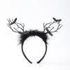 YOVECATHOU Halloween Branch Bat LED Light Up Hair Band For Women Men Halloween Cosplay Costume Props