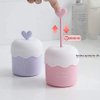 Ejoyous Face Wash Foam Maker, Cute Bubble Maker For Whip Cleanser, Facial Cleanser Rich Cream Foam Maker Cup Skincare Tools for Deep Face Wash, Ideal for Home Travel (blue)