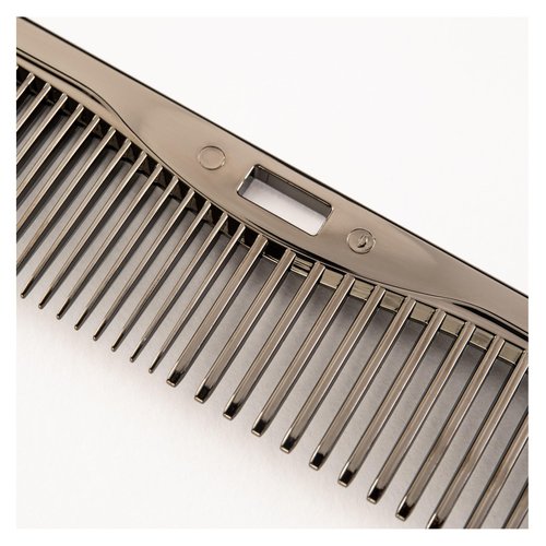 LOVE CHROME PROFESSIONAL B3 SUS STANDARD CUT COMB SPARE BLADE DEEP BLACK/Japanese artisan hair comb