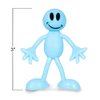 ArtCreativity Bendable Smile Figures, Set of 12 Smile Face Flexible Men, Birthday Party Favors for Boys and Girls, Stress Relief Fidget Toys for Kids and Adults, Goody Bag Stuffers, Piñata Fillers