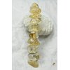 Citrine Stone French Barrette Hair Clip 4" or 100 mm Length