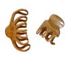 Leadigol 2Pcs Hair Clips for Women,Big Banana Clips Strong Hold jaw clips for Women Thin Thick Curly Hair,Small Hair Jaw Clips Non-slip Hair Claw Clips,Hair Clips Women Neutral Claw Clips