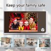 3.5 inch Digital Doorbell LCD 120 Degree Eye Electronic Peephole Doorbell Color IR Camera Door Viewer Powered by 4Pcsx AAA Batteries(not Included)