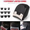 HAASHADA Shortcut Hair Clippers Self-Haircut Kit for Men, Shortcut Self Grooming Haircut Kit with 9 Limited Combs, USB Rechargeable Cordless Electric Hair Trimmer Professional Hair Cutting Machine