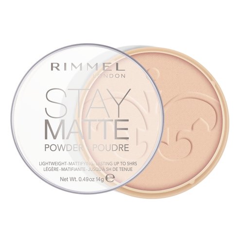 Rimmel London Stay Matte Long Lasting Pressed Powder - 003 Peach Glow