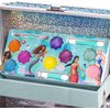 Little Mermaid Train Case Beauty Set, Kids Makeup Kit for Girls, Real Washable Toy Makeup Set, Play Makeup, Pretend Play, Party Favor, Birthday, Toys Ages 3 4 5 6 7 8 9 10 11 12