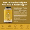 Purge! Uric Acid Flush – Eat & Drink What You Want – Detox and Cleanse with Celery Seed Extract, Tart Cherry & Chanca Piedra for Effective Joint Support & Active Mobility – 60 Soft Vegan Capsules