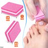 100Pcs Nail Buffer File for Natural Nails - Professional Nail Buffer 100/180 Grit Nail Files Acrylic Nail Remover Buffing Block Nail File- Nail Supplies Sponge Nail File Buffer Block for Acrylic Nails