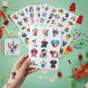 96PCS Individually Temporary Tattoos Removable Tattoos Waterproof Stickers for Birthday Decorations Party Supplies Party Favors School Rewards Gifts Ideas (Dog)