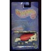 Hot Wheels 1991-144 Oshkosh Cement Mixer All Blue Card 1:64 Scale