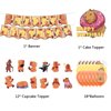 Capybara Birthday Party Supplies Capybara Party Decorations Includes Capybara Happy Birthday Banner, Cake Topper, Cupcake Toppers, Balloons