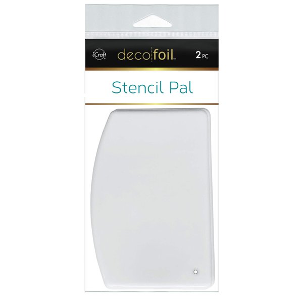 iCraft Deco Foil Stencil Pal, 3.75" x 5.2", 2 Pieces per Pack