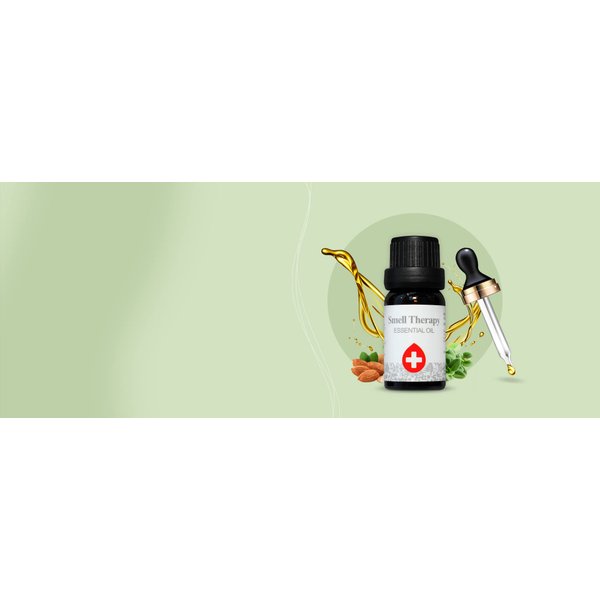 The Smell Therapy Essential Oil Kit - 4 Essential Oils Kit of Lemon, Rose, Clove, & Eucalyptus Smell - Therapy for Smell Loss