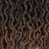 Faux Locs Crochet Hair 12 inch - 6packs/Lot Bo Faux Locs Crochet Hair Curly Dreadlocks Synthetic Faux Locs Braiding Hair Extensions (20 Roots/Pack) #T1B/30