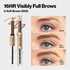 Revlon ColorStay Brow Fantasy, All In One Eyebrow Powder Pencil with Shaping Clear Gel, Gel Infused with Panthenol, Smudge-proof, 16HR Visibly Full Brows, 102 Soft Brown