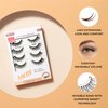 KISS My Lash But Better, False Eyelashes, So Real', 12 mm, Includes 1 Pair Of Lash, Contact Lens Friendly, Easy to Apply, Reusable Strip Lashes, Glue-On