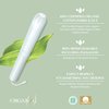 Organyc 100% Certified Organic Cotton Tampons, Cardboard Applicator, Free from Chlorine, Perfumes, Rayon and Chemicals, Regular, 16 Count