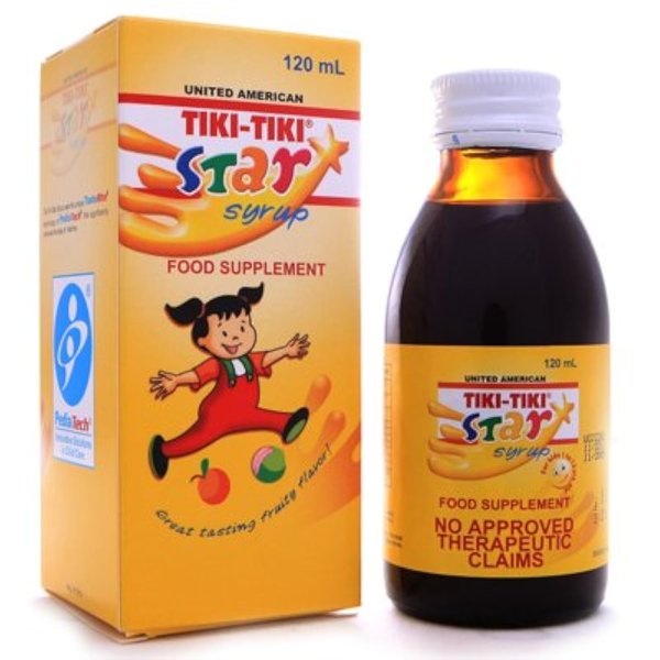 2 Tiki-Tiki Star Plus Syrup (2 x 120ml)
