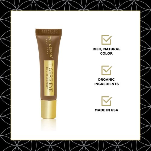 Eye Design Microblading Pigment TIGER’S EYE 6ml - Used For all Permanent Makeup Procedures, Professional Cosmetic Pigment, Brown Ink For Tattoo, Eyebrow Tattooing Pigment, Powder Ombre