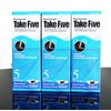 Dongsung Take 5 Hair Dye Gray Hair Coveage No. 5 Matt Brown Pack of 3
