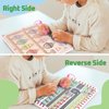 Montessori Toys, Magnetic Color and Number Maze Toddler Puzzles, Magnetic Letters Puzzle Board, Double Sided Wooden Magnet Game Montessori Busy Board, Educational Toys Learning Toys for Toddlers 3-6