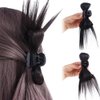 Kopida 4 Pcs Messy Bun Hair Pieces, Natural Claw Clip Half Ponytail Hair Bun, Trendy Cute Sweet Hair Clip Hair Bun Easy Hair pieces Hair Accessory for Women and Girls