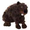 MIGHTY- Nature Junior Beaver - Squeaker-Multiple Layers. Made Durable, Strong & Tough. Interactive Play Dog Toy (Tug, Toss & Fetch). Machine Washable & Floats
