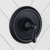 Pressure Balancing Tub and Shower Trim Kit, Compatible with Moen Posi-Temp Valve, Matte Black