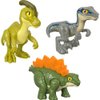 Jurassic World Camp Cretaceous Imaginext Baby Dinosaur Action Figure 3-Pack