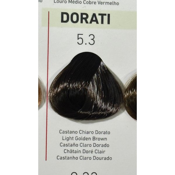 Tec Italy Designer Color Infinite Creme Hair Color 90ml / 3fl oz (5.3 Light Golden Brown)