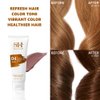 Joyful Young Color Depositing Hair Mask for Men Women, Mocha Brown Hair Color Refreshing Masks, Semi Permanent Hair Color Depositing Conditioner, Natural Vegan Ammonia free (Mocha)