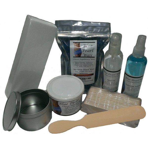 Blue Pearl Wax Base Waxing Kit