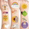 132 Pieces Bible Verse Religious Christian Temporary Tattoos Stickers,20 Sheets Bible Themed Tattoos Stickers Party Decoration Supplies Party favors for Kids Adults