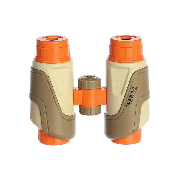 Aurora® Toys Durable Camp Arcadia™ Binoculars Toy - Imaginative Play - Long-Lasting Enjoyment - Brown 6.5 Inches