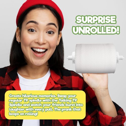 Talking TP- Talking Toilet Paper Roll Holder