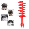 Wide Tooth Comb, Double Sided Comb 7.9 x 3.1 x 0.2 in Wide Tooth Detangling Comb Men Styling Comb Barber Accessories for Hair Styling Salon Home Use (Red)