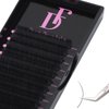 Lash Extension Classic Volume Eyelash Extensions 0.07 CC Curl 13mm Individual Lash Extensions Single Eyelashes Soft Matte Black Volume Lashes Extension Professional Salon Use