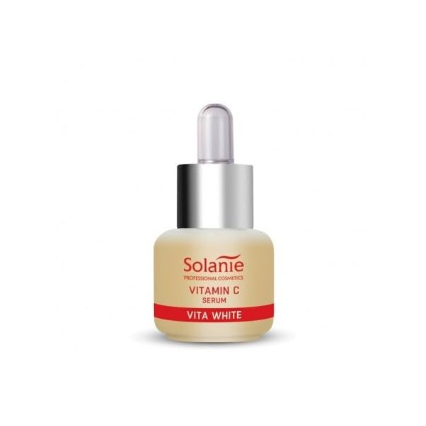 Solanie - Vita White Vitamin C Serum - 15ml - Moisturizing, Hydrating, Antioxidant Serum & Extremely Exfoliant - Made with Vegan Products