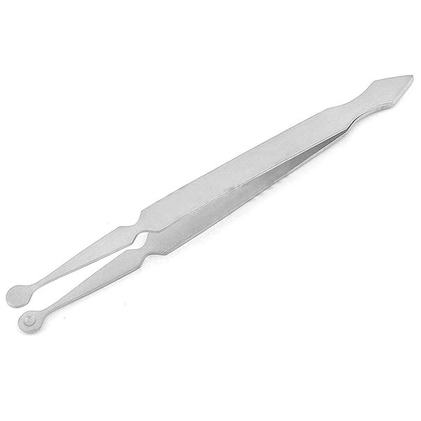 G.S BEAD BALL HOLDING TWEEZERS 4 1/2 PIERCING TOOL by G.S Beauty
