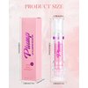 Spicy Lip Plumping Booster,Plumping Lip Oil with Chili Extract,High-Shine Smooth Fuller Lips,Hydrating Pink LIp Goloss Lip Glaze,Plump and Pout Lip Plumper Lipstick,Christmas Makeup Gift for Women-02#