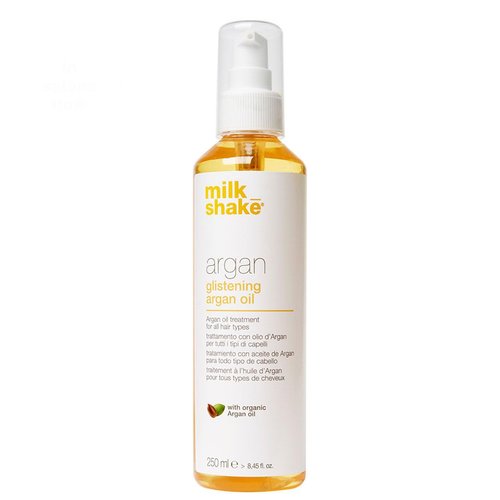 milk_shake Glistening Argan Oil - Argan Hair Oil for Dry Damaged Hair - 8.4 Fl OZ