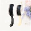 Beavorty 2pcs Hair Teasing Comb Black Handles Haircutting Comb Handle Hair Comb Scalp Comb Woman Hair Comb Evening Makeup Comb Plastic Curly Hair Comb Dedicated Curling Comb Brush