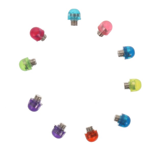 Folding Muffler, 10pcs Hair Scissor Silencer Muffler Pet Noise Deadener Sound Barber Salon Replacemen (Random Color) Tiny