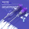 Mast Pro Smp Professional Cartridges Tattoo Needles 1 Round Liner 0.25MM Needles for Permanent Makeup Hair Scalp 0801RL