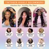 KALASHOW 250% Density 13x6 30 Inch HD Lace Front Wigs Human Hair Body Wave Lace Front Wigs Human Hair Pre Plucked Glueless Frontal Wigs Human Hair for Women Natural Hairline with Baby Hair Free Part