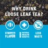 Tiesta Tea - Cocoa Mocha | Tiramisu Coffee Black Tea | Premium Loose Leaf Tea Blend | High Caffeinated Holiday Tea | Make Hot or Iced Tea & Brews Up to 50 Cups - 4.5 Ounce Refillable Tin
