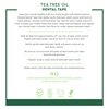 Desert Essence Tea Tree Oil Dental Tape - 30 Yards - Pack of 2 - Naturally Waxed w/Beeswax - Thick Flossing No Shred Tape - On The Go - Removes Food Debris Buildup - Cruelty-Free Antiseptic